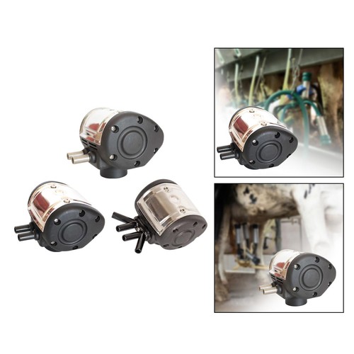 Gas pulsator for milking - for,