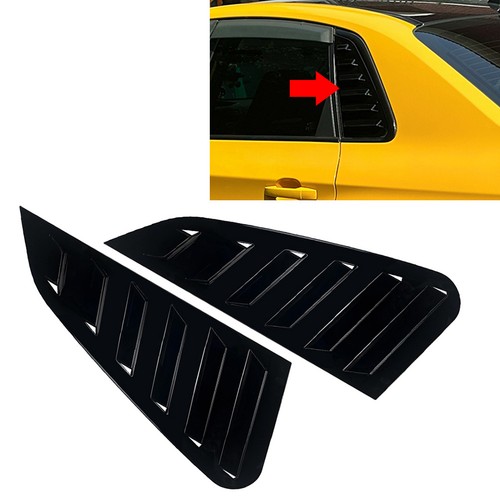 Rear window shutter louvers - window,