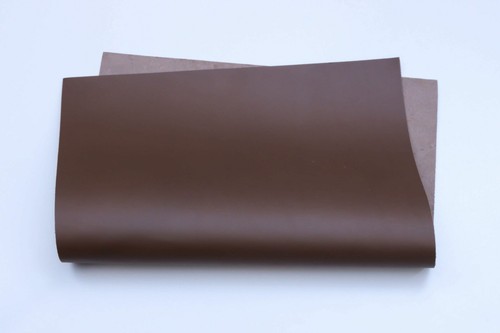 Calf leather veg tan brown - calf,