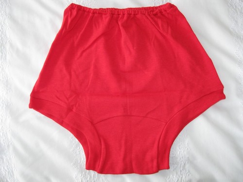 Genuine vintage scarlet - genuine, red