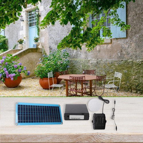 Solar powered heater - powered, for