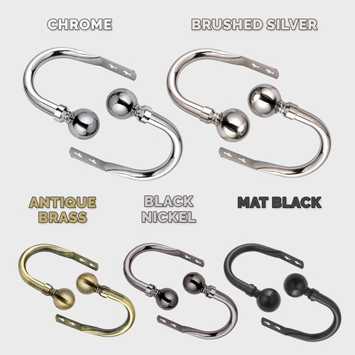 Crystal metal curtain hold - x,