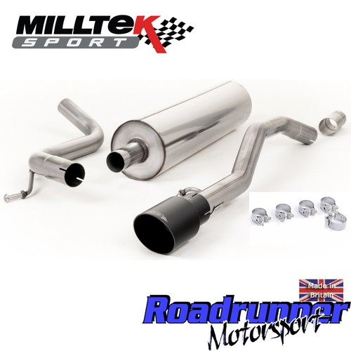 Milltek gti exhaust cat - exhaust,