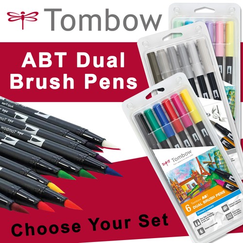 Tombow abt dual brush pen - tombow,