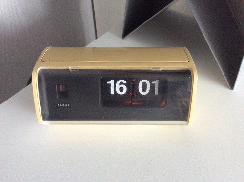 Copal 222 flip clock hour - clock,