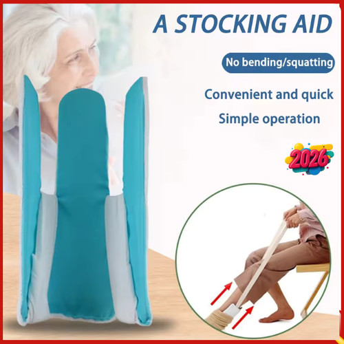 Sock aid tool for - sock,