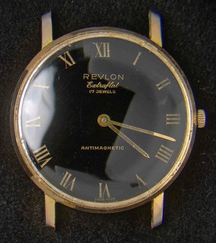 Revlon extraflat black dial - black,