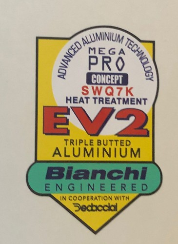 Bianchi ev2 frame decal - bianchi,