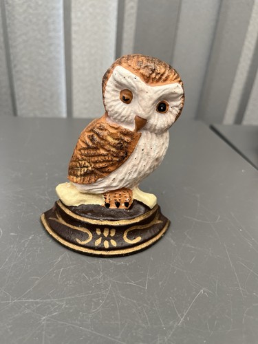 Vintage cast iron owl - vintage,