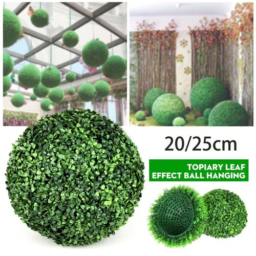 Green artificial plant ball - green,