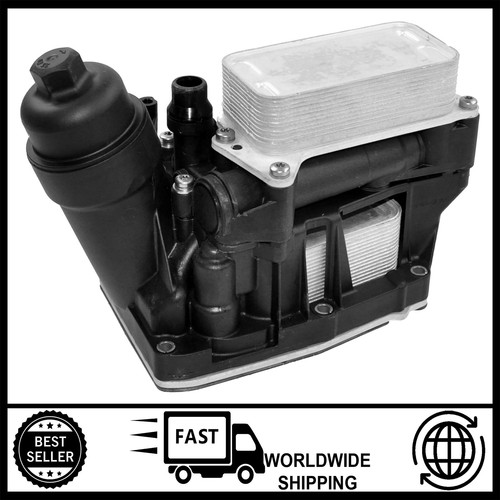 Oil filter housing cooler - oil,