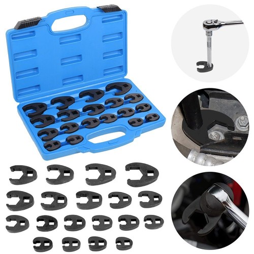 19pcs crowfoot wrench set - 19pcs,
