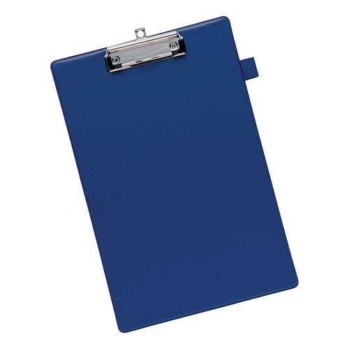 Blue foolscap clipboard - a4,