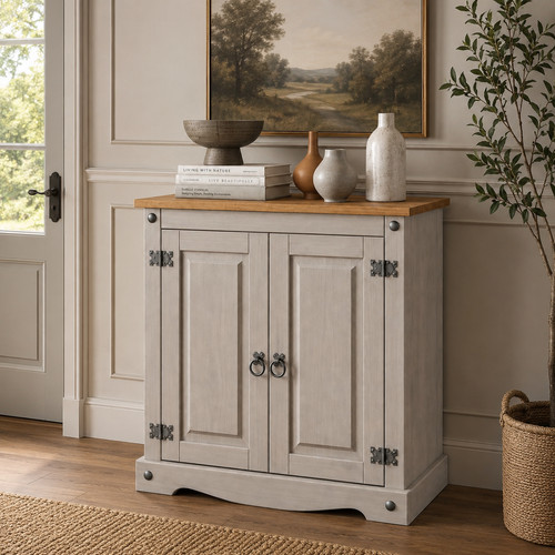 Corona sideboard grey door - sideboard,