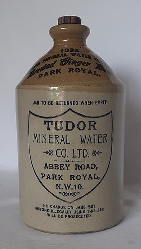 Tudor mineral water ginger - tudor,