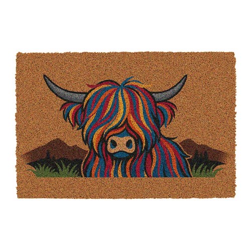 Coir rug doormat non slip - doormat,