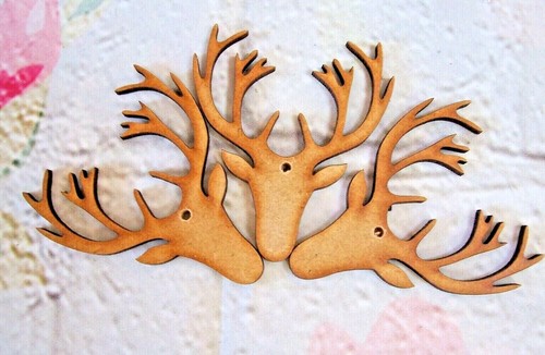 Stag deer head - head, mdf/hdf