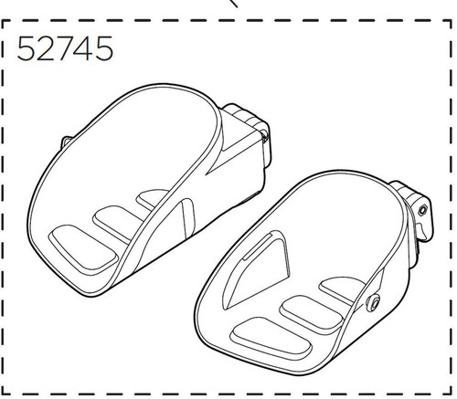 Thule yepp maxi footrests - thule,