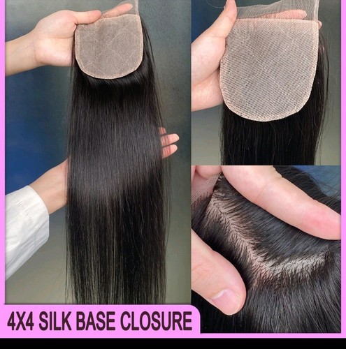 Silk base closure 4x4 - silk,