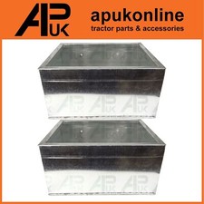 2 Metal Galv Animal Calf Horse