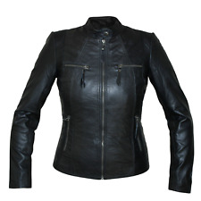 Ladies Fashion Style P645 soft Real high quality leather jacket