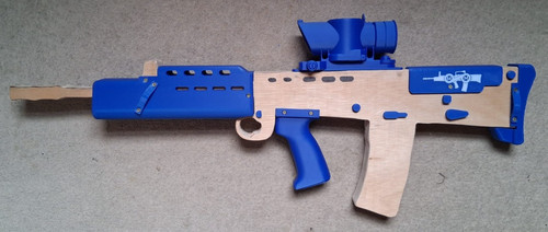 Detailed wooden training l85 - detailed,
