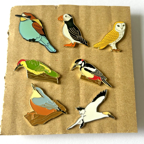 Collection bird enamel - collection, 7