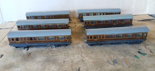 Trix ttr lms brown short - trix, bogie