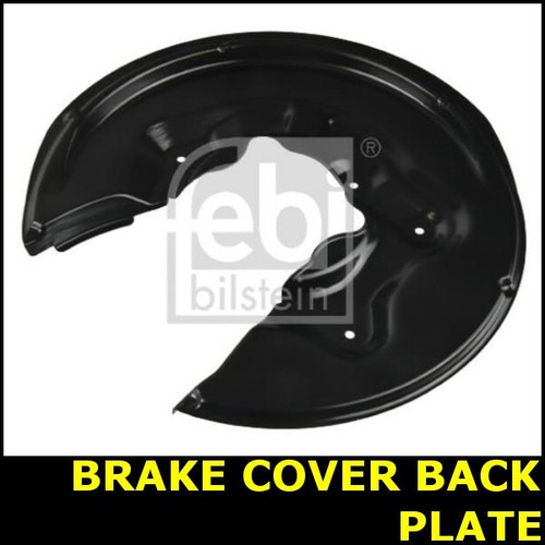 Brake cover back plate rear - brake,