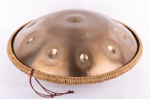 Tetra handpan drum kurd - handpan, gold
