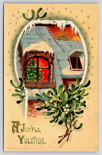 Christmas keyhole candle - christmas, lit