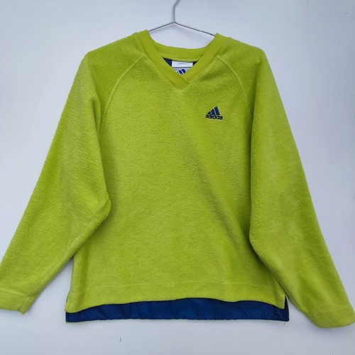 Vintage adidas green fleece - green,