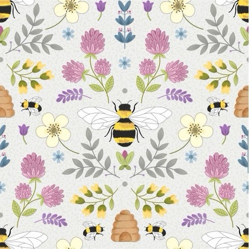 Fat quarter nutex queen bee - quarter,