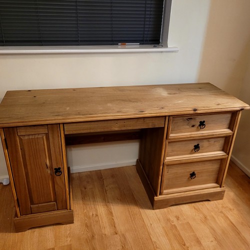 Dressing table grey wax - table,