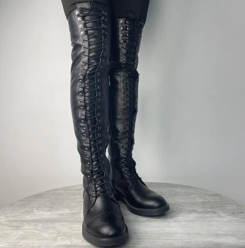 Handmade black leather - black,