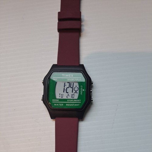 Timex digital indiglo watch - timex,