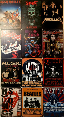 Retro metal music rock - metal, band