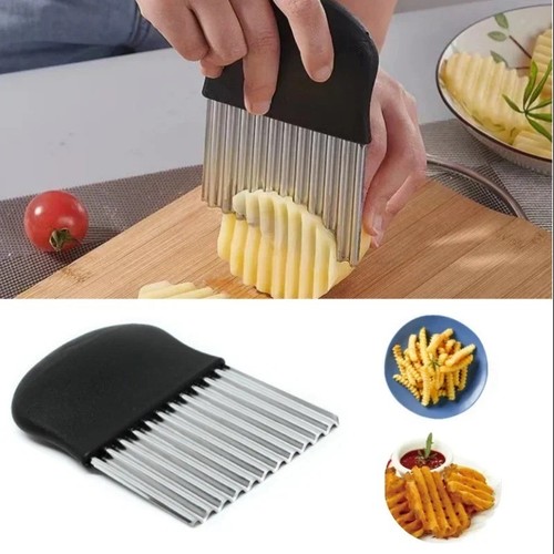 New crinkle cutter stainless - new,