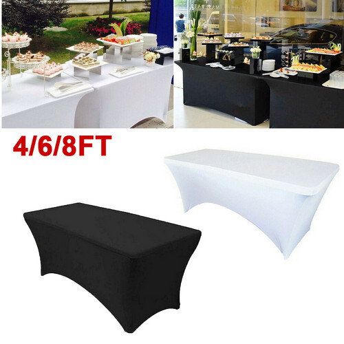 8ft durable spandex table - 4/6/8ft,