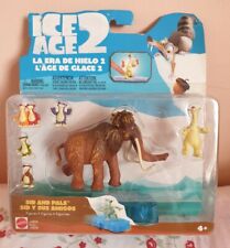 Mattel 2005 Ice Age 2 The Meltdown Sid And Pals Figure Set Mini Sloths Rare Toy