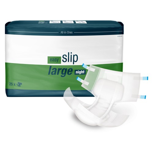 25x adult incontinence slips - adult,