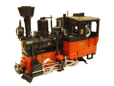 LGB Black And Red 0-4-0 Steam
