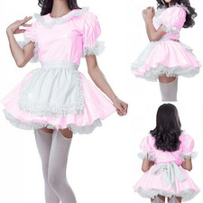 NEW Sissy Girl  Maid Pink pvc