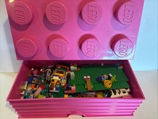 Lego pink knob - knob, stackable