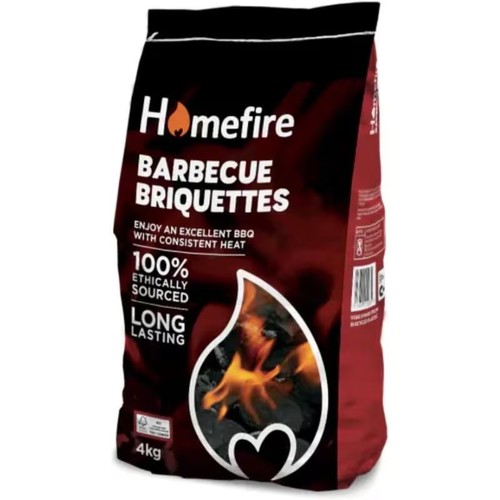 Homefire lumpwood charcoal 4kg - homefire,