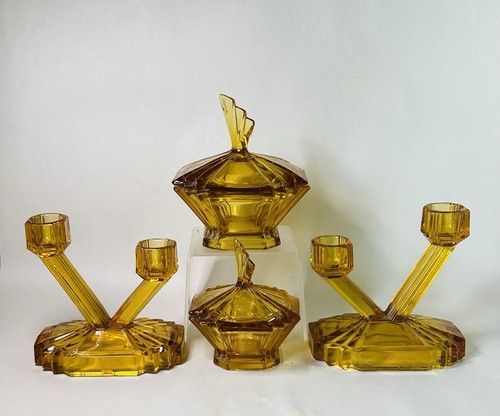 Vintage piece amber sowerby - vintage,