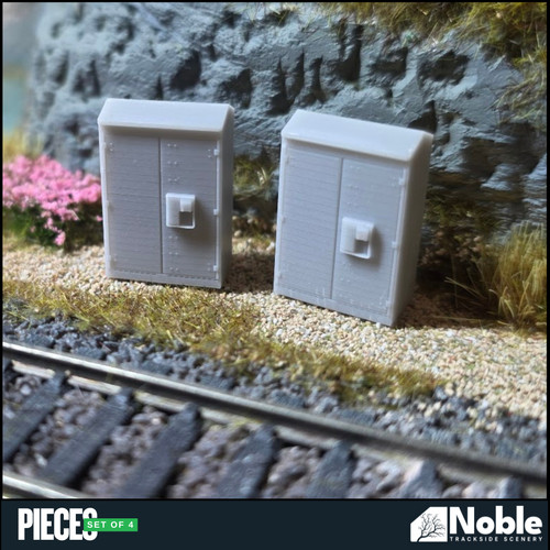 Model railway layout - model, scenery