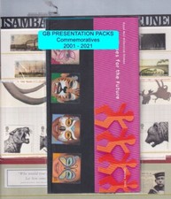 GB Presentation Packs 2001 - 2021 Commemorative Packs ~ Select from List