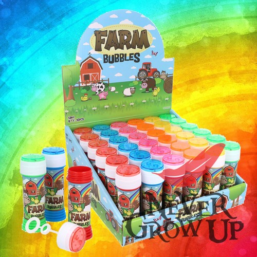New farm animal kids bubble - animal,