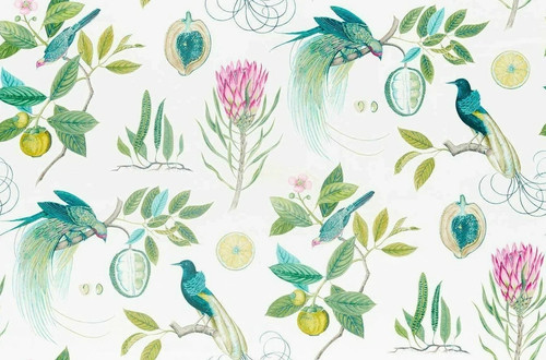 Sanderson curtain fabric - curtain,